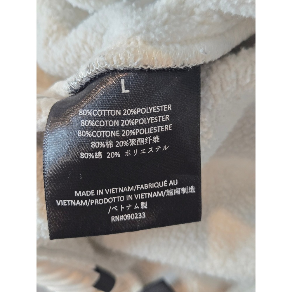 Fear of God Essentials Sweatpants Mens L Cream State Graphic Joggers Athleisure - Picture 4 of 16